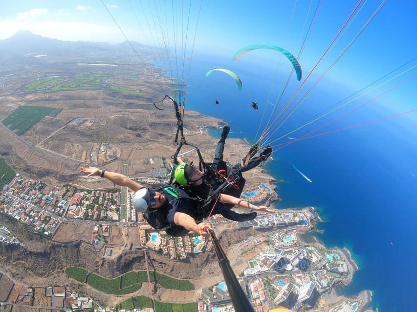 Costa Adeje: Tandem Paragliding Flight with Pickup gallery 3